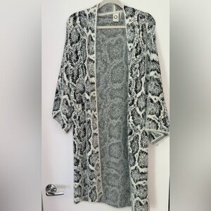 Anthropologie fuzzy cardigan